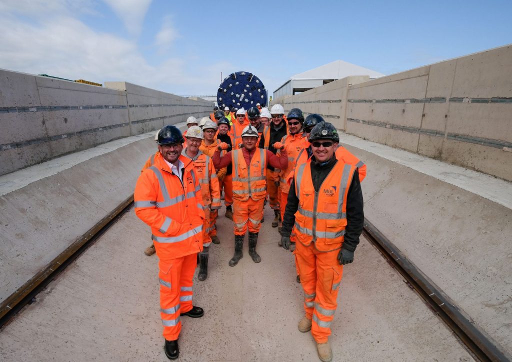 Tunnel Boring Machine (TBM) Launch Ramp