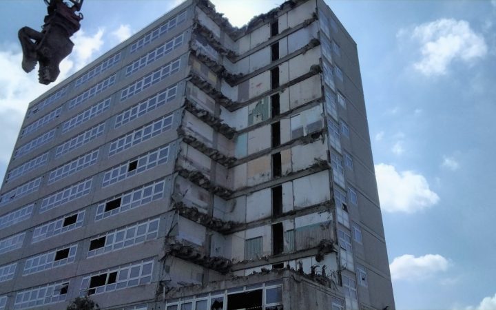 Work starts at Anson House and Hudson House