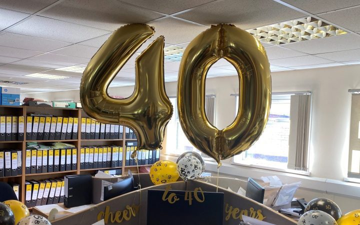 Celebrating 40 years working at MGL!