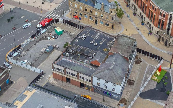 Demolition work gets started for Culture House