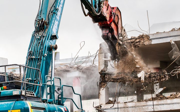 Castlegate Shopping Centre and Swallow Hotel demolition begins