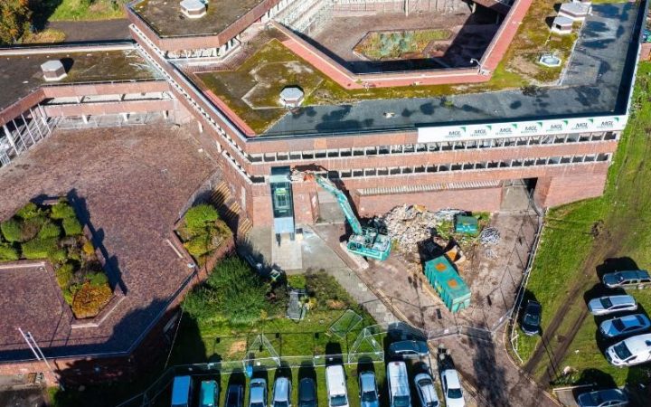 Demolition begins at Sunderland Civic Centre