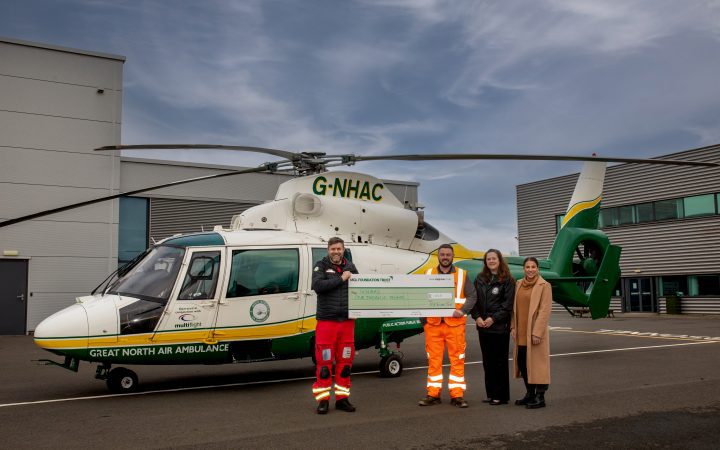 Supporting the Great North Air Ambulance