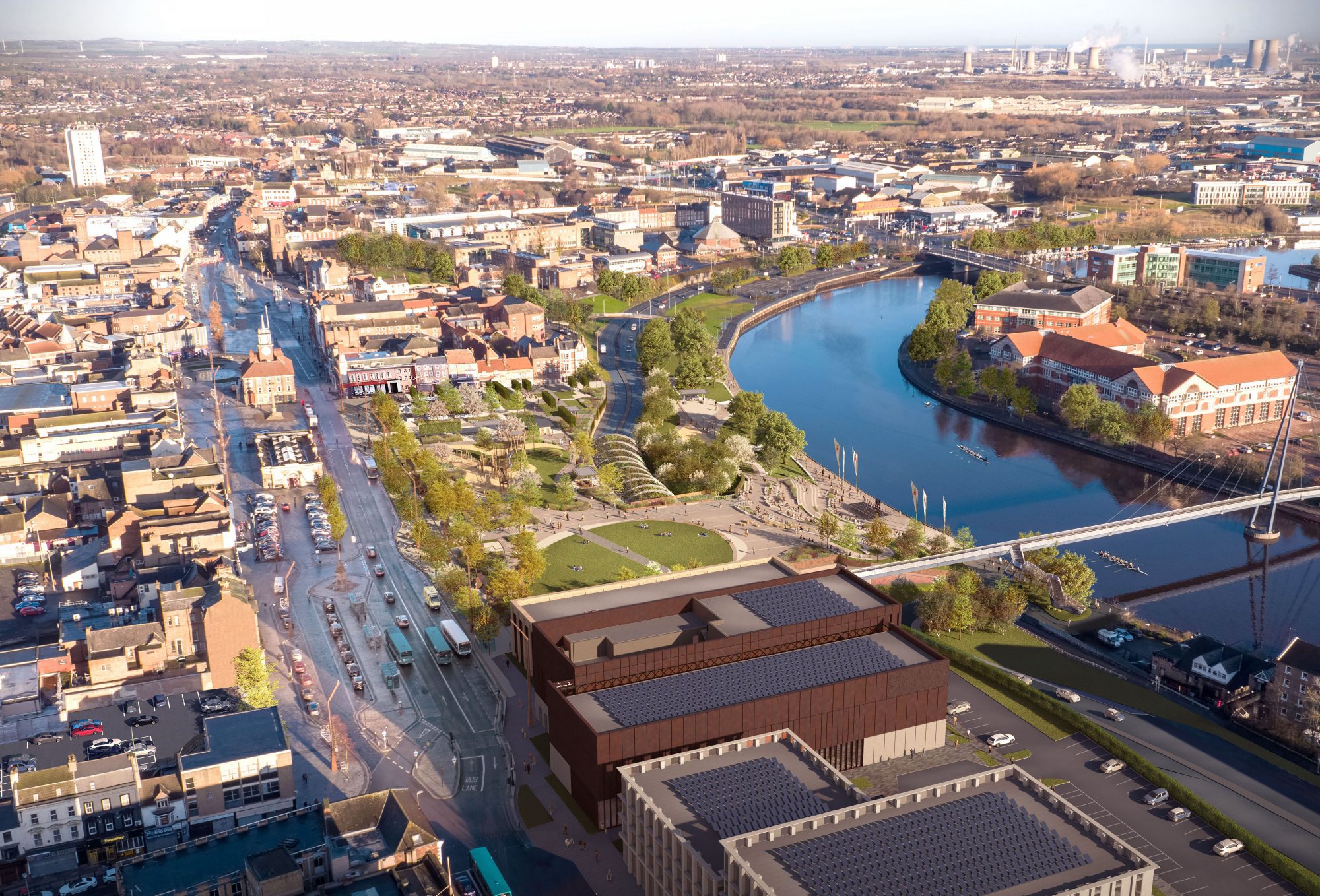 Urban Park Images for Stockton Waterfront Unveiled - MGL Group