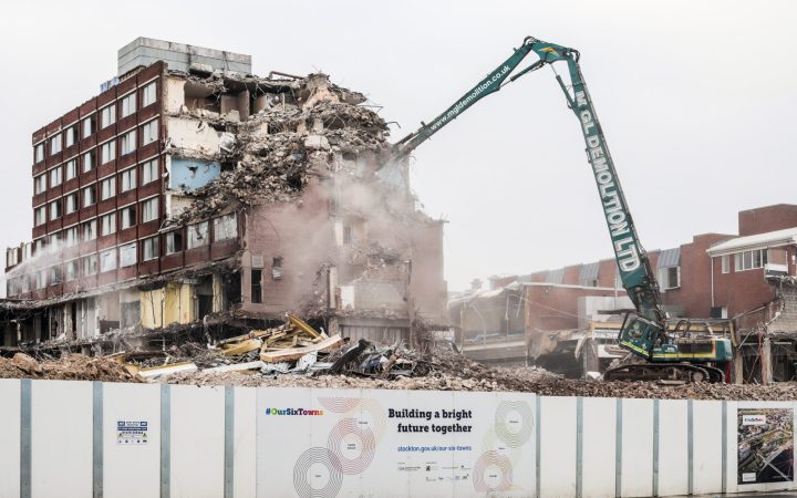 Revitalising Stockton: The Demolition of the Castlegate Shopping Centre & Swallow Hotel