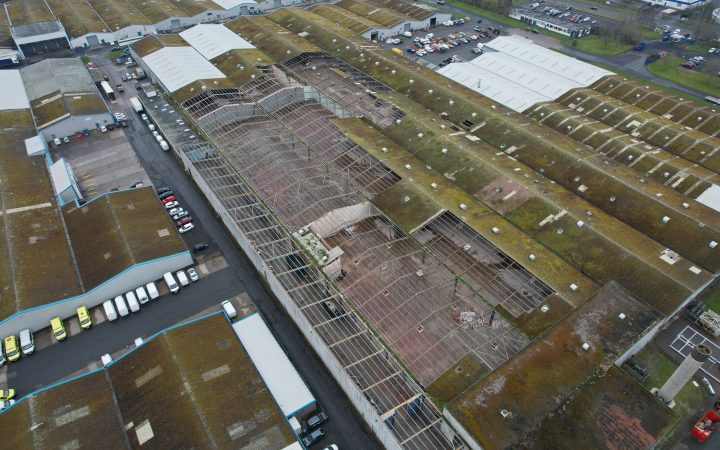 Work is progressing at Admiral Business Park