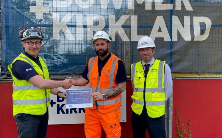 Rainton Construction Wins Prestigious Subcontractor Quality Award