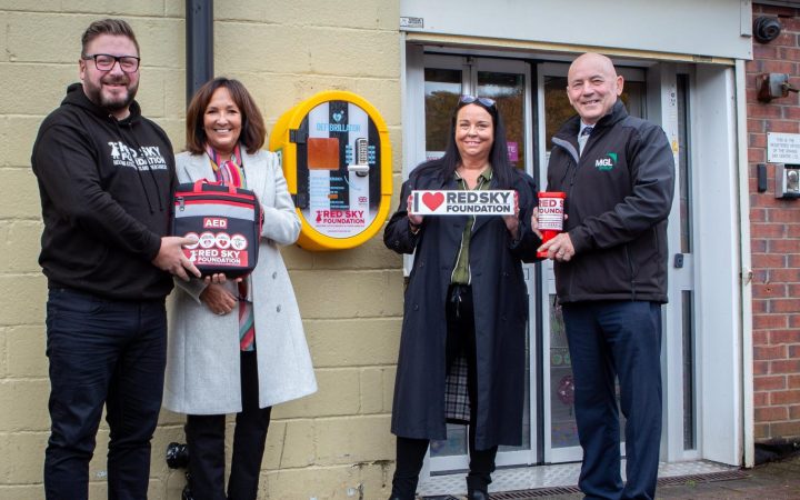 MGL Group’s lifesaving defibrillator donation