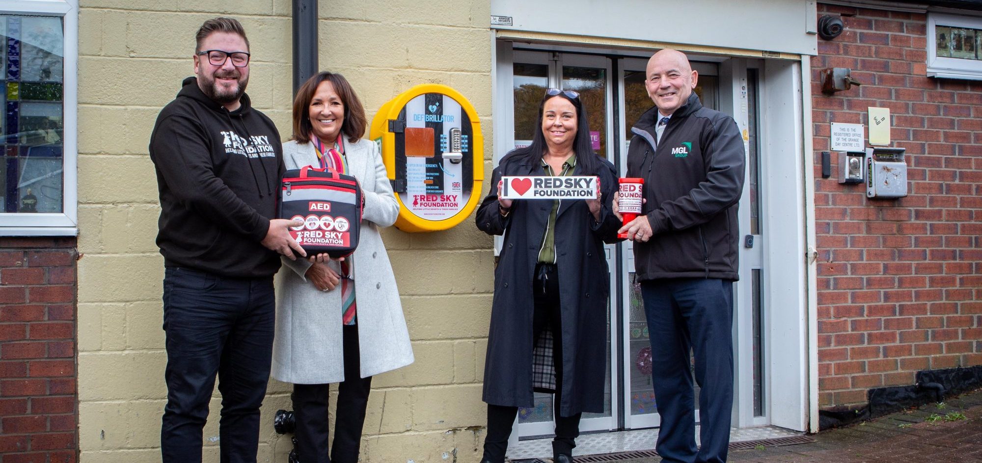 MGL Group's Lifesaving Defibrillator Donation MGL Group