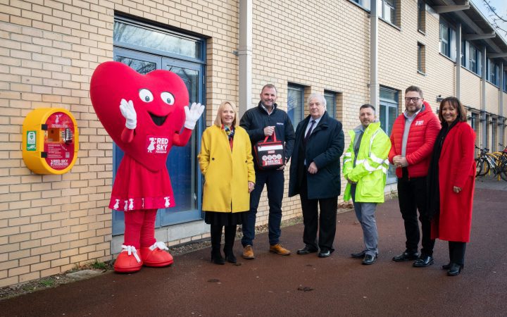 MGL Group Donates Defibrillator to Stockton Riverside College