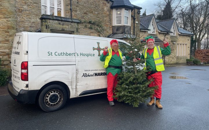 MGL Group Sponsors St Cuthbert’s Hospice Christmas Tree Recycling
