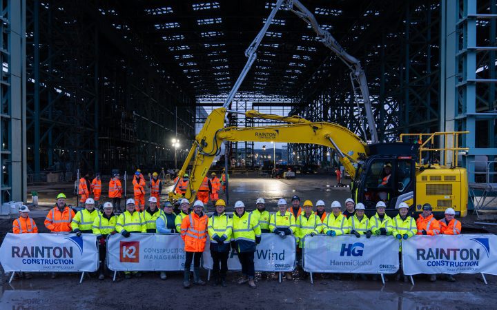 Rainton Construction’s Major Milestone at SeAH Wind