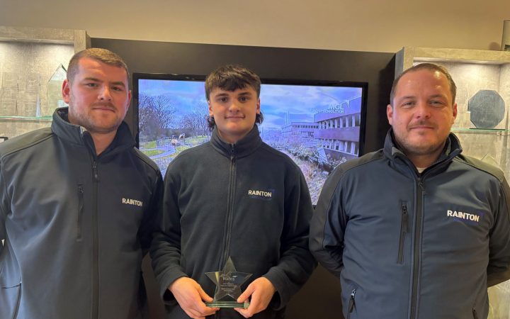 Rainton Construction’s Jack Garside Wins ‘Trainee of the Year’ Award