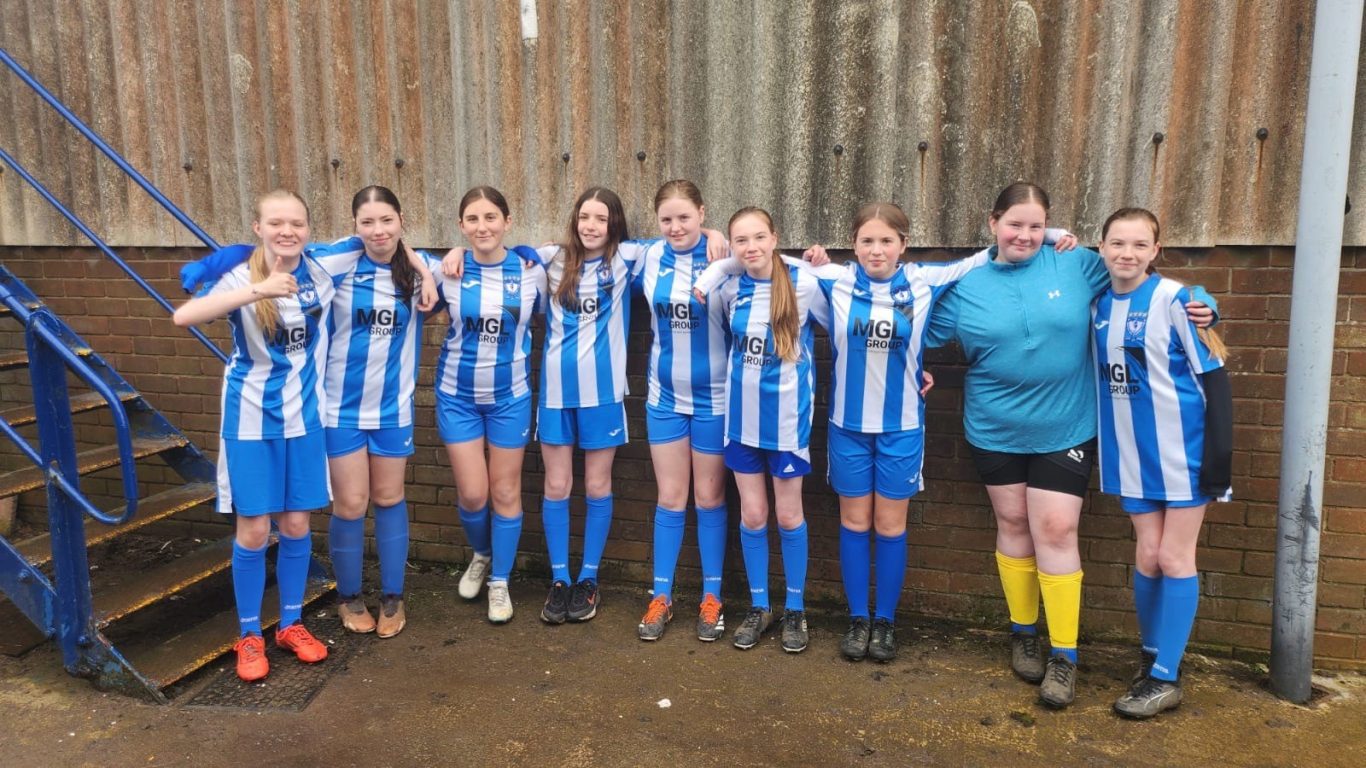 MGL Group Proudly Supports Whitley Bay FC Girls U13s As Match Day 