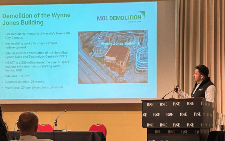 MGL Demolition Shares Expertise at NFDC Talks Event in Edinburgh