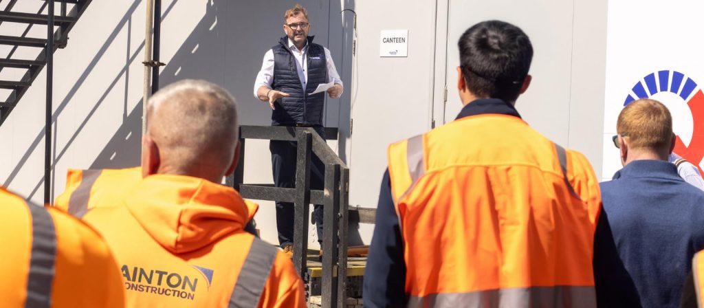 Dave Elliot at the Safety Shutdown