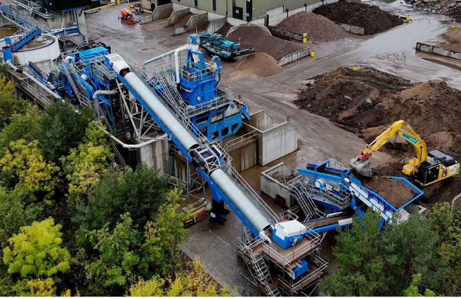 Wash plant recycling