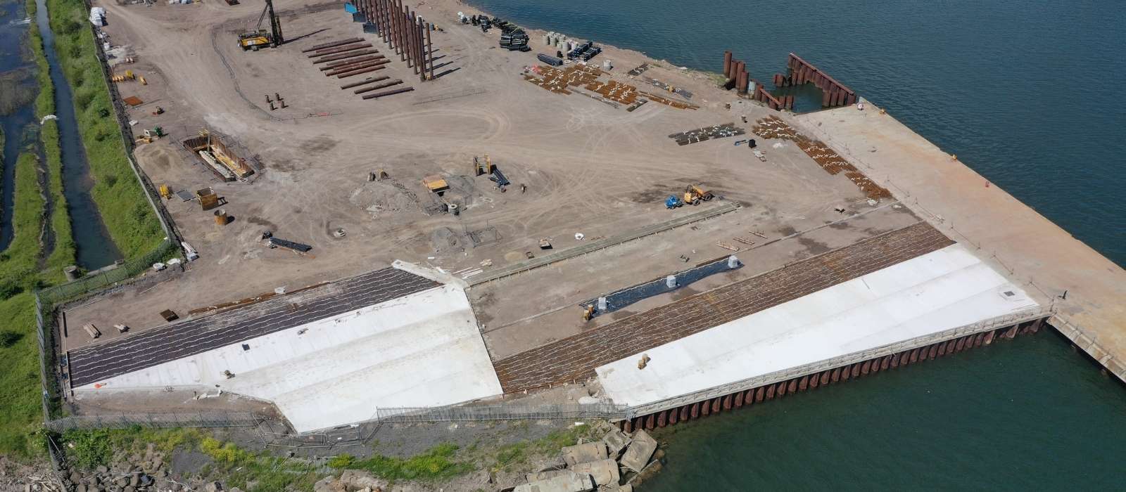 Dismantling pad north east