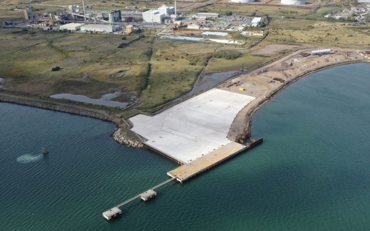 Dismantling Pad Delivered by Rainton Construction at Able Seaton Port